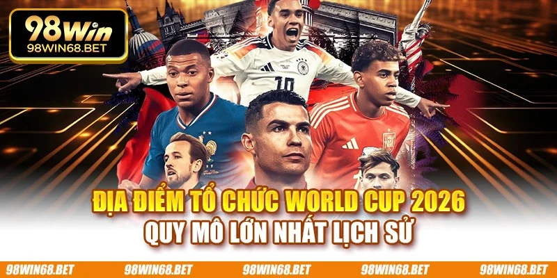 địa điểm tổ chức World Cup 2026